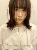 20代30代40代大人可愛いワンレンボブ