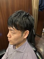 ヒロギンザ 青山店(HIRO GINZA)&nbsp;ツーブロショートスタイル