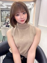 ロンド マーレ 天神大名店(Lond mare) 韓国風ヘア コリアンヘア 顔まわりレイヤー 顔まわりカット
