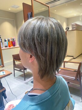 インアンドヤング(in&yang) ハイトーンカラーマッシュ/シルバーベージュ