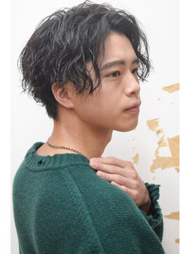 ルックグッドストア(LOOK GOOD STORE) ツイスト　ツイストスパイラルパーマ　束感　ニュアンス　三宮