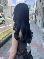 ボアップ(boappu)&nbsp;#ブルーブラック#ブリーチカラー