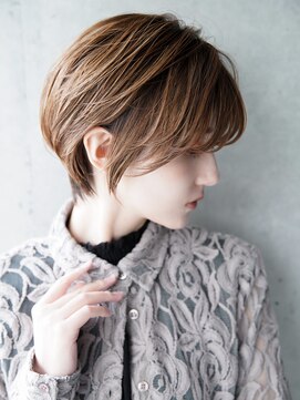 カライング(ing) 大人ショートボブ丸みショートカットマッシュショート前髪あり