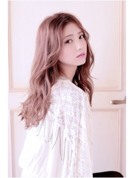 リーフ 御門台店(LeaF) 大人可愛いメルトハニー☆ベージュロング