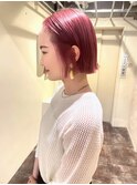 mini bob×pail pink