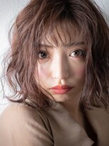 モッズヘア 上尾西口店(mod's hair) グレーベージュ小顔ゆるふわ外ハネボブパーマw上尾20代30代40代