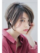 ヘアーズ ベリー 長居店(hairs BERRY) BERRY美髪デザインウルフシフォンベージュフェイスレイヤーボブ