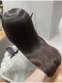 ダークグレー/艶髪/アッシュグレー/グレージュ