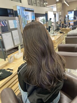 ゼスト 吉祥寺店(ZEST) 【籠倉】ブリーチなしダブルカラーオリーブベージュ/吉祥寺