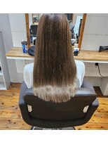 エイト オキナワ 沖縄新都心店(EIGHT okinawa)&nbsp;お客様スタイル_ブリーチ履歴×髪質改善【EIGHT　荒井】