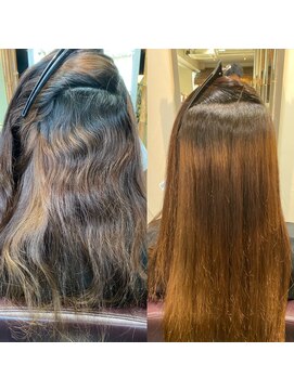 サラジュ 西宮北口店(SARAJU) 【SARAJU 西宮北口店_妹尾】酸性ストレート/ビフォーアフター