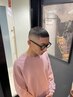 イージーパーマ＋フェードカット＋眉カット ￥12650