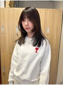 透明感髪質改善ベージュダブルカラーミルクティーグレージュ