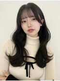 くびレイヤーエモージュケアカラー美髪似合わせカット