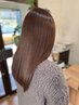 【美髪ストレート】＋カット＋髪質改善トリートメント　￥26000→￥22000
