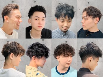 メロウメンズライン 神戸三宮(mellow men's line)の写真/＜三ノ宮駅徒歩5分＞シンプルスタイルでも細部までこだわり洗練されたヘアスタイルへ―＊