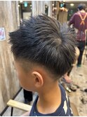 【キッズカット　ジェットモヒカン】