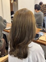 ファルベ(Farbe)&nbsp;ホワイトグレージュ/ミニウルフ/デジタルパーマチェリーブラウン