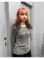 ヴァーディ オモテサンドウ(Vardy omotesando)&nbsp;orange/ペールオレンジ ルーツカラー