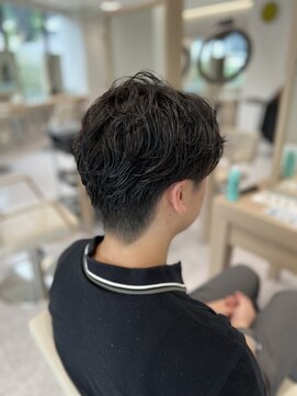 アッシュ 宮前平店(Ash) 2ブロック×刈り上げ×シャドウパーマ