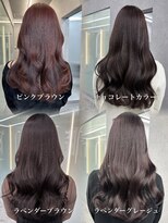 ボタン ハカタ(VOTAN hakata)&nbsp;市野瀬裕奈/博多韓国ヘア/ワインレッド/マロンブラウン/暗め