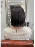 切りっぱなしボブ