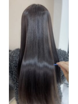 ジーナ 博多筑紫口(Zina) 【輝士】艶髪グレージュカラー×髪質改善トリートメント