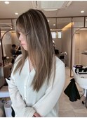 バレイヤージュカラー