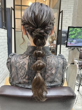 フェリア 渋谷(Feria) 【Feria】 編みおろしアレンジ 福田沙也加