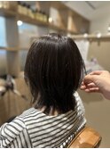 アッシュ×くびれヘア