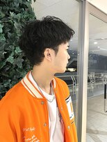 ヨシザワインク バンダイ(YOSHIZAWA Inc. BANDAI)&nbsp;メンズ刈り上げなしショート黒髪ショート重め眉毛カット清潔感