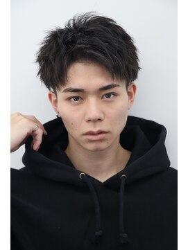 ロンドガルマン 名古屋(Lond GULLMAN) 【Lond GULLMAN江村】アップバング/メンズショート