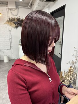 リラ(LILAC) ダブルカラー/レッドカラー/ブリーチなし