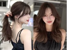 前髪から繋げる『顔周り』カットが骨格補正抜群！