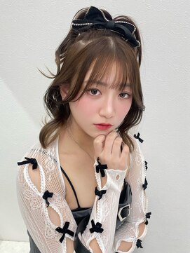 アイトーキョーエス 渋谷(AI TOKYO S) ハーフアップ/アイドルヘア/くるみちゃんヘア/クラゲヘア