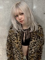 ネハス(nehus.)&nbsp;ハッシュカット/レイヤーカット/ブリーチ/ウルフカット/原宿