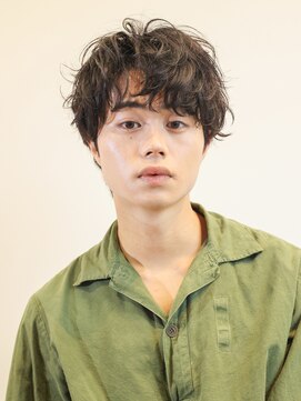 エムスラッシュ アヴェダ 自由が丘(M.SLASH AVEDA) フェザーパーマ/くせ毛風/ニュアンスデザイン/自由が丘