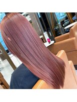 エヌプラスリタ 近鉄八尾(N+lita)&nbsp;黒髪クラゲヘアーオリーブグレー小顔ココアベージュ