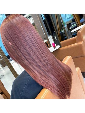 エヌプラスリタ 近鉄八尾(N+lita) 黒髪クラゲヘアーオリーブグレー小顔ココアベージュ