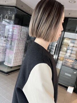 ヨッカ(YOCCA) ボブ　バレイヤージュ