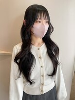 クム(QUMU)&nbsp;黒髪×レイヤーカット