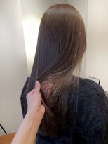 エイム ヘア リンク 長津田店(eim hair rink)&nbsp;柔らか質感☆美髪縮毛矯正/透明感ベージュ【長津田/髪質改善】