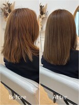 スーズ(soothe) 【髪質改善ストレート】Before After