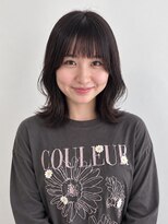 ルトワフクロマチ(Lutowa Fukuromachi)&nbsp;ダークパープル/ナチュラルショート/ミルクブラウン/秋/袋町