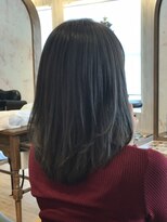 ヘアーサロン リアン 鴻巣店(hair salon Rien) ブルージュカラー　ナチュラル仕上げ