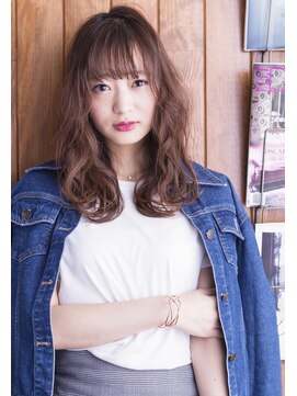 オリーブフォーヘアー(olive For hair) シースルーバング×とろみロング【olive for hair】03-6914-0898