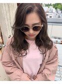 ハイライト×オリーブベージュ