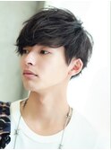 好印象モテバランス【ライトアシメマッシュ】サイドパート