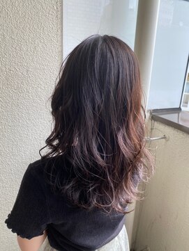 ラべリー 池袋(LOVELEY) スモーキーラベンダー ヘアカラー 【池袋】