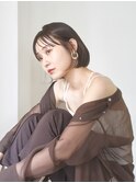 【CARAL】ナチュラルシースルーボブ